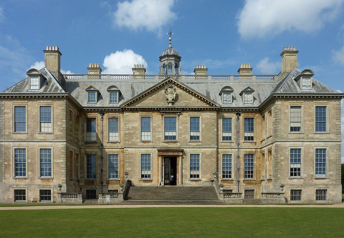 The south front of Belton House