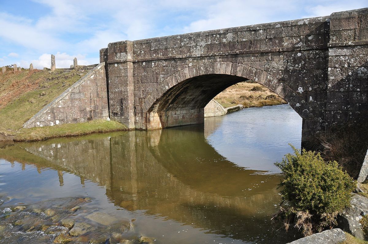 Cadover Bridge over the River Plym on Dartmoor
